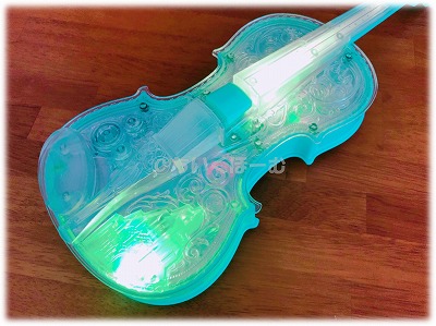 光るバイオリンおもちゃ